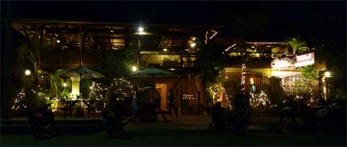 rikitikitavi in kampot cambodia at night