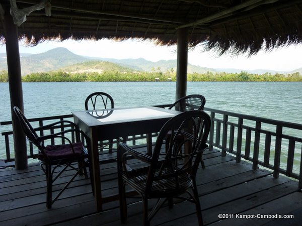 Les Manguiers Bungalows in Kampot, Cambodia.  Hotel.