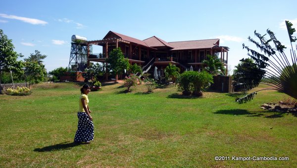 Villa Vedici in Kampot, Cambodia.  Riverside Hotel & Bungalows.