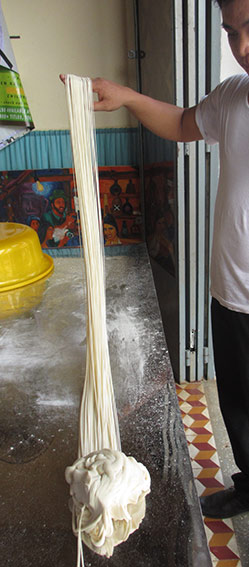 Ecran Noodle Shop in Kampot, Cambodia.