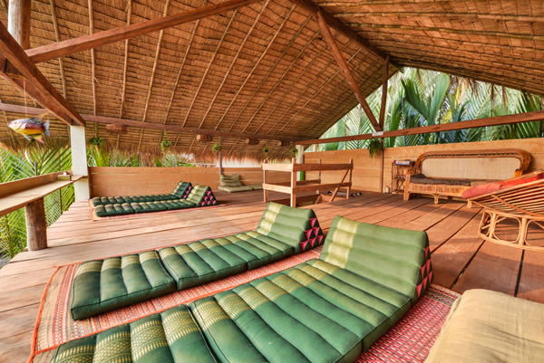 Eden Eco Village in Kampot, Cambodia.