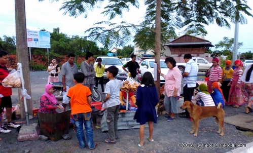 Kampot, Cambodia - Southern Cambodian Town.  Tourist Travel Guide.