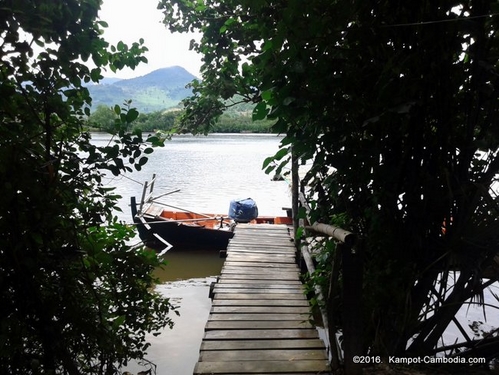 Les Manguiers Bungalows in Kampot, Cambodia.  Hotel.