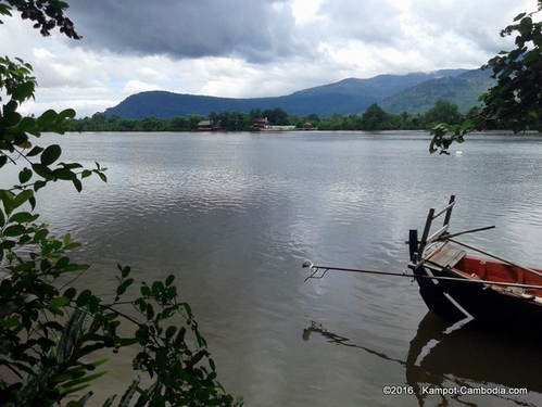 Les Manguiers Bungalows in Kampot, Cambodia.  Hotel.