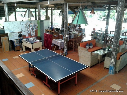 Les Manguiers Bungalows in Kampot, Cambodia.  Hotel.