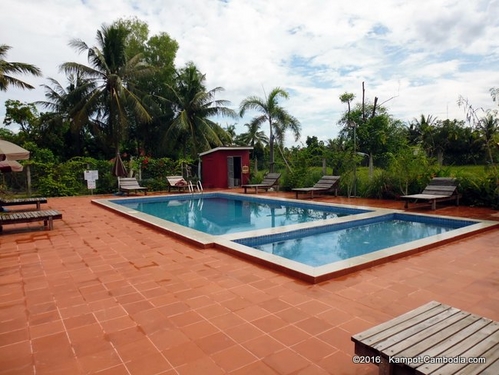 Phoum Rumduol Bungalows in Kampot, Cambodia.