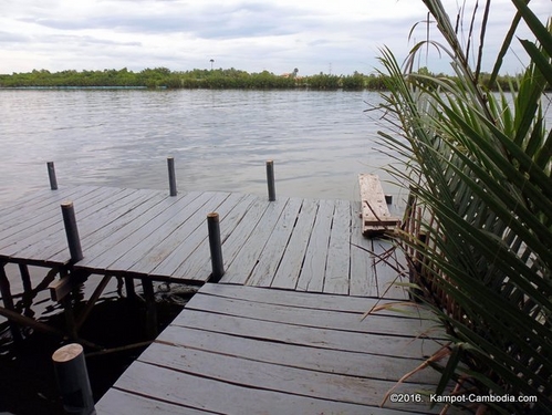 Salty River Resort in Kampot, Cambodia.