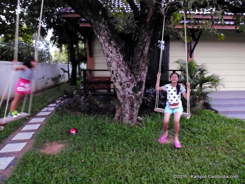 Salty River Resort in Kampot, Cambodia.