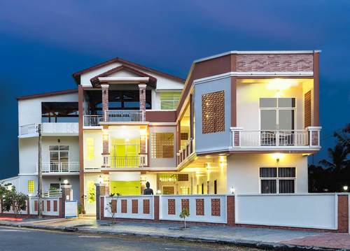 Blue Buddha Hotel in Kampot, Cambodia.