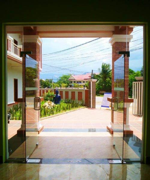 Blue Buddha Hotel in Kampot, Cambodia.