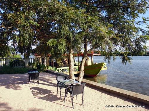 Pink Sands Villa in Kampot, Cambodia.