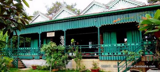 Greenhouse Guesthouse in Kampot, Cambodia.