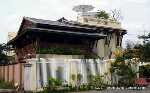 Makk Restaurant and Guesthouse in Kampot, Cambodia.