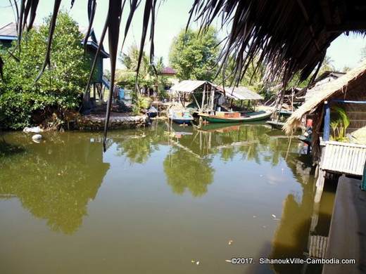 Mangroove Guesthouse in Kampot, Cambodia.