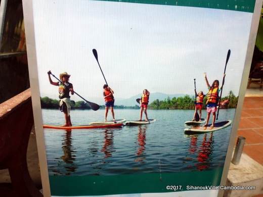 Sup Asia Paddleboarding in Kampot, Cambodia.