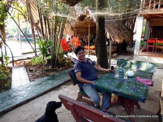 Bopha Prey Riverside Guesthouse in Kampot, Cambodia.