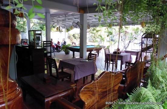 Pepper Guesthouse & Restaurant in Kampot, Cambodia.