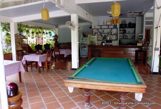 Pepper Guesthouse & Restaurant in Kampot, Cambodia.