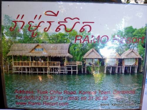Ramo Resort in Kampot, Cambodia.