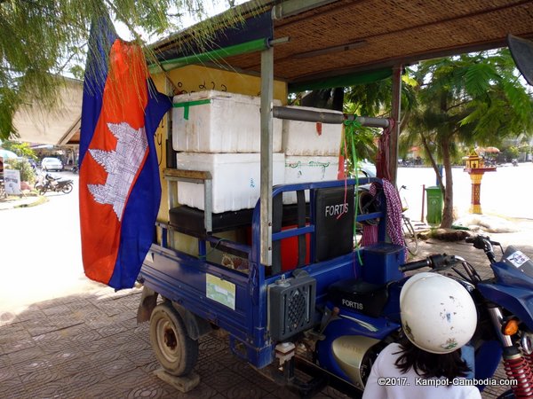 Nom Tom Bakery in Kampot, Cambodia.