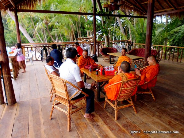 Duang Te Water Park in Kampot, Cambodia.