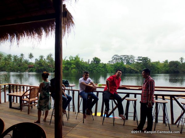 Duang Te Water Park in Kampot, Cambodia.