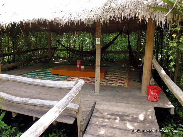 Sambo Preychark Natural Park in Kampot, Cambodia.