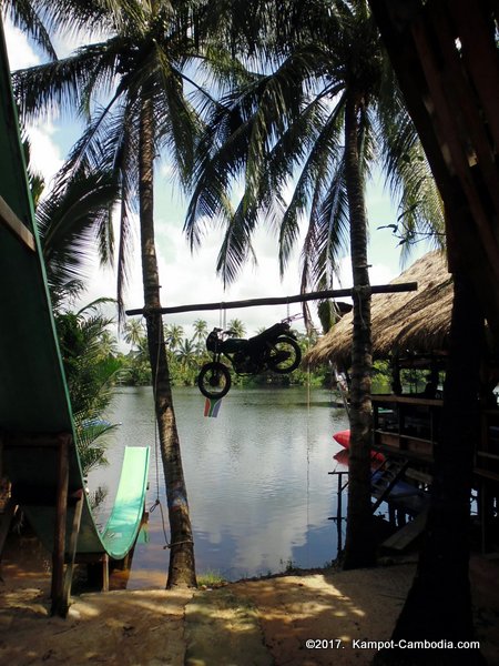 Arcadia Backpackers in Kampot, Cambodia.  Hotel.