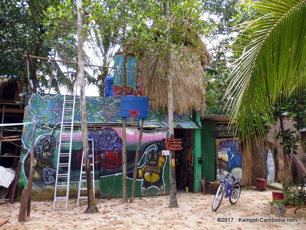 Arcadia Backpackers in Kampot, Cambodia.  Hotel.