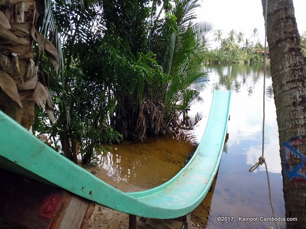 Arcadia Backpackers in Kampot, Cambodia.  Hotel.