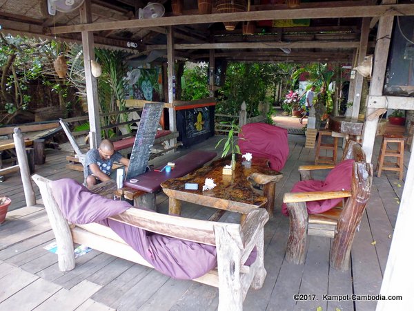 Naga House in Kampot, Cambodia.