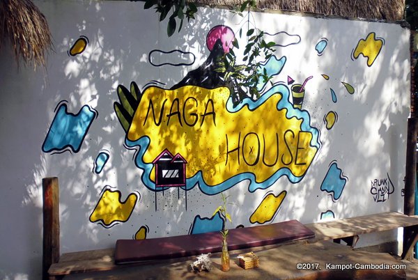 Naga House in Kampot, Cambodia.