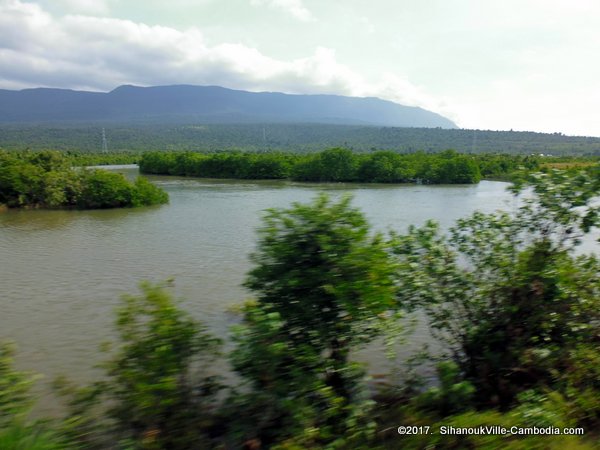 Train service from Kampot to SihanoukVille and Phnom Penh, Cambodia.