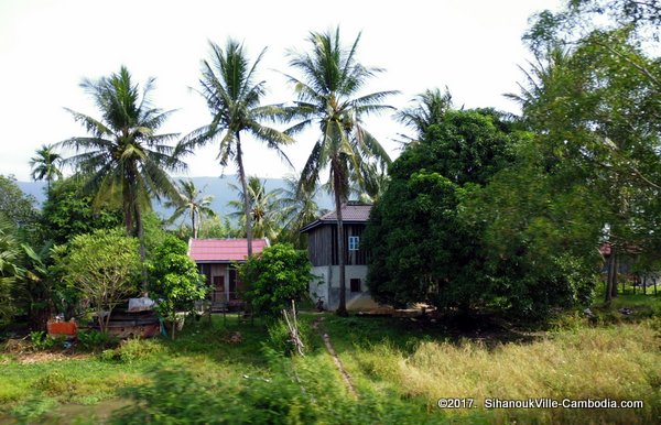 Train service from Kampot to SihanoukVille and Phnom Penh, Cambodia.