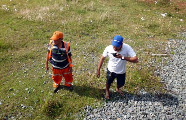 Train service from Kampot to SihanoukVille and Phnom Penh, Cambodia.