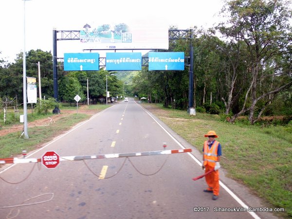 Train service from Kampot to SihanoukVille and Phnom Penh, Cambodia.