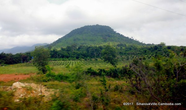 Train service from Kampot to SihanoukVille and Phnom Penh, Cambodia.