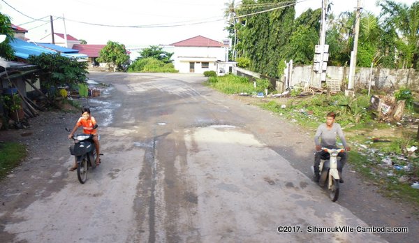 Train service from Kampot to SihanoukVille and Phnom Penh, Cambodia.