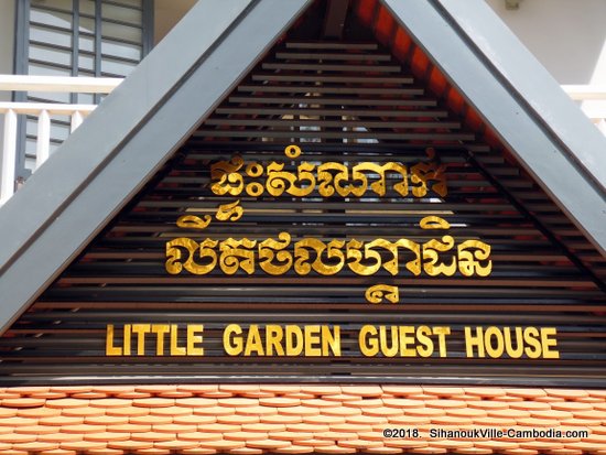 Little Garden Guesthouse in Kampot, Cambodia.