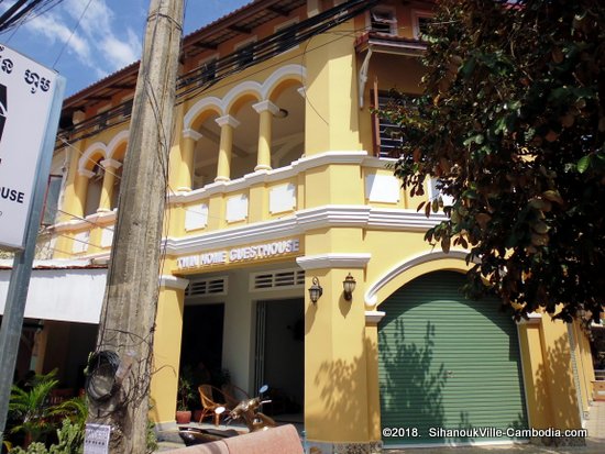 Twin Home Guesthouse in Kampot, Cambodia.