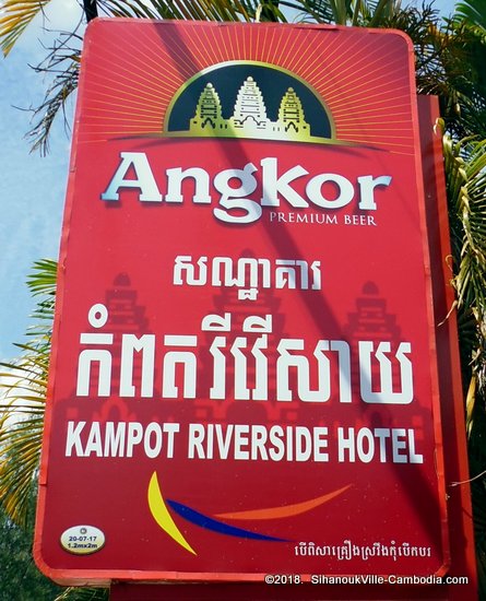 Kampot Riverside Hotel in Cambodia.