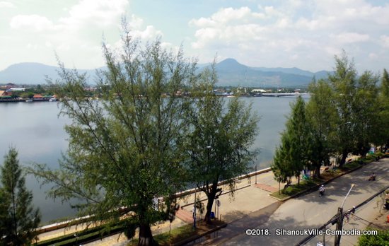 Kampot, cambodia - Southern Cambodian Town.  Tourist Travel Guide.