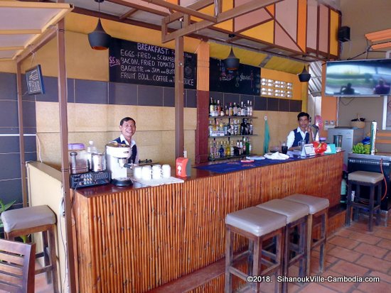 Kampot Riverside Hotel in Cambodia.