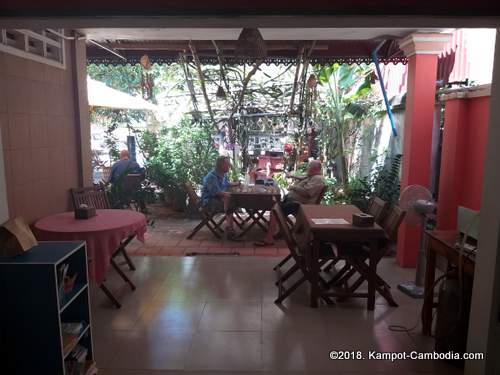 Cafe Malay in Kampot, Cambodia.