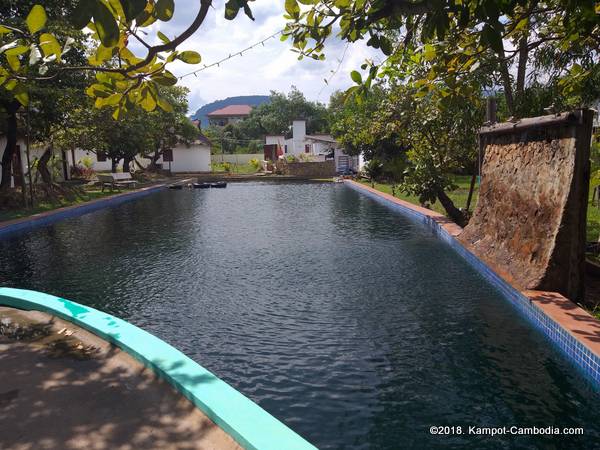 Bohemiaz Resort and Oasis Spa in Kampot, Cambodia.