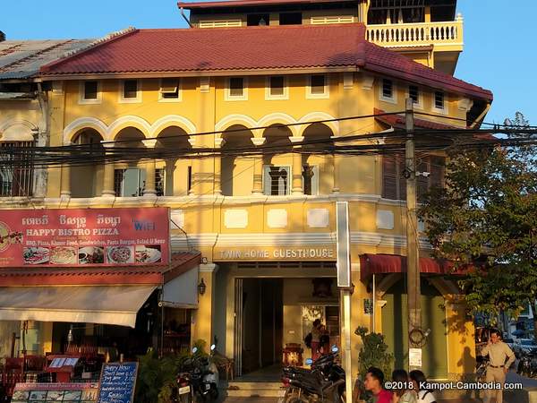 Twin Home Guesthouse in Kampot, Cambodia.