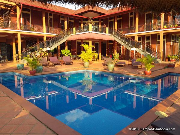 Villa Vedici in Kampot, Cambodia.  Riverside Hotel & Bungalows.
