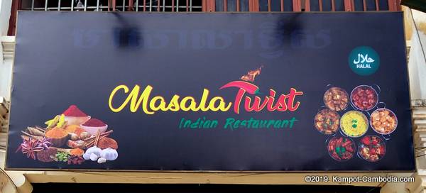 Masala Twist Indian Restaurant in Kampot, Cambodia.