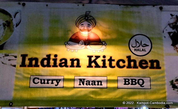 Indian Kitchen in Kampot, Cambodia.