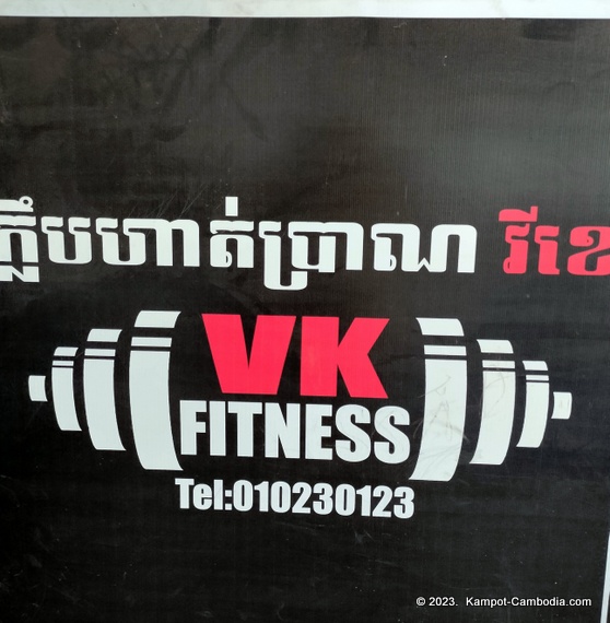 VK Fitness in Kampot, Cambodia.